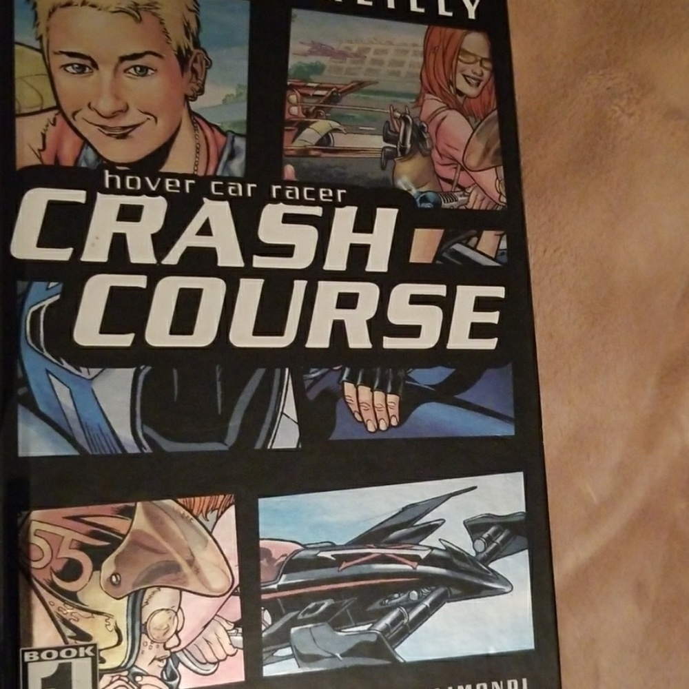 Hover Reilly hover car racer crash course book